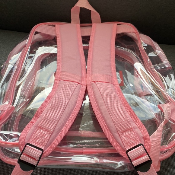 LADY GAGA Joanne 2017 World Concert Tour VIP Transparent Backpack Clear - Picture 3 of 5